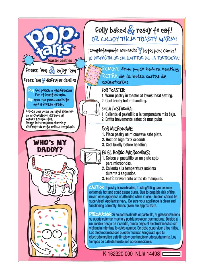 Kellogg’s Pop-Tarts Breakfast Toaster Pastries, Frosted Strawberry Milkshake, 28.2 oz, Value Pack (16 Count)