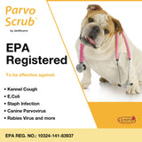 Jani-Source ParvoScrub Vet Grade Disinfectant & Kennel Cleaner 1 Step Deodorizer Concentrate, 4 Gallons