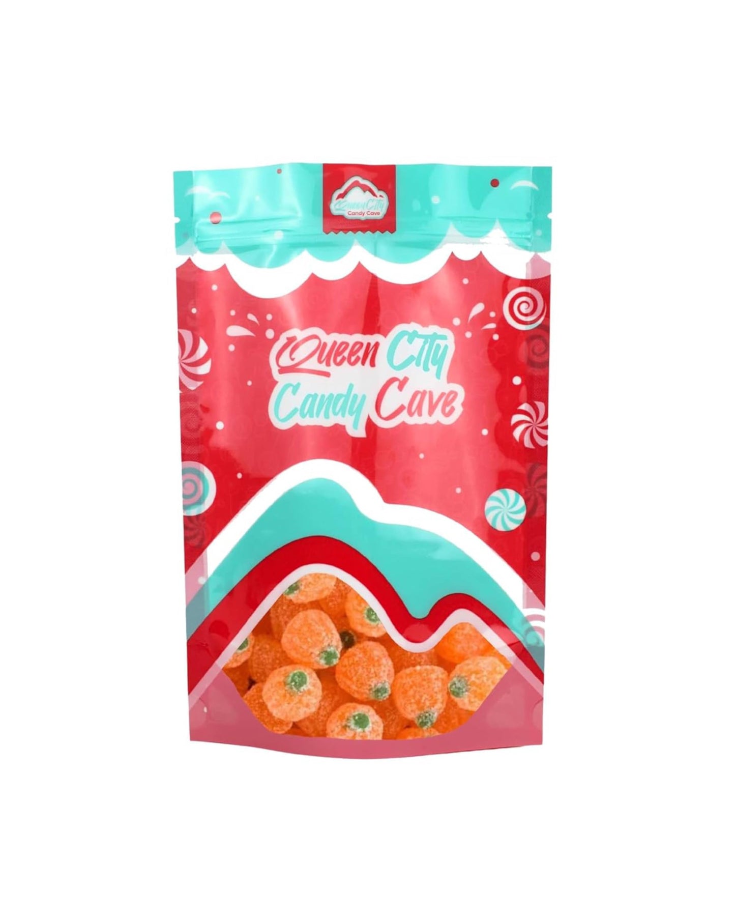 Gummy Pumpkin Candy-Fancy Jelly Candy Pumpkin Shaped Gummies by Queen City Candy Cave (2 Pound)