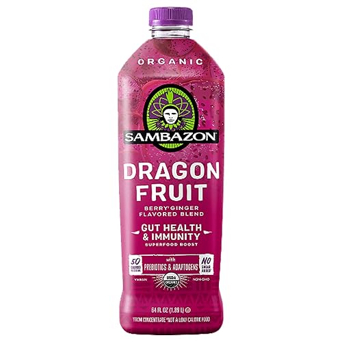 Sambzon Organic Dragon Fruit Juice Blend, 64 fl. Oz.