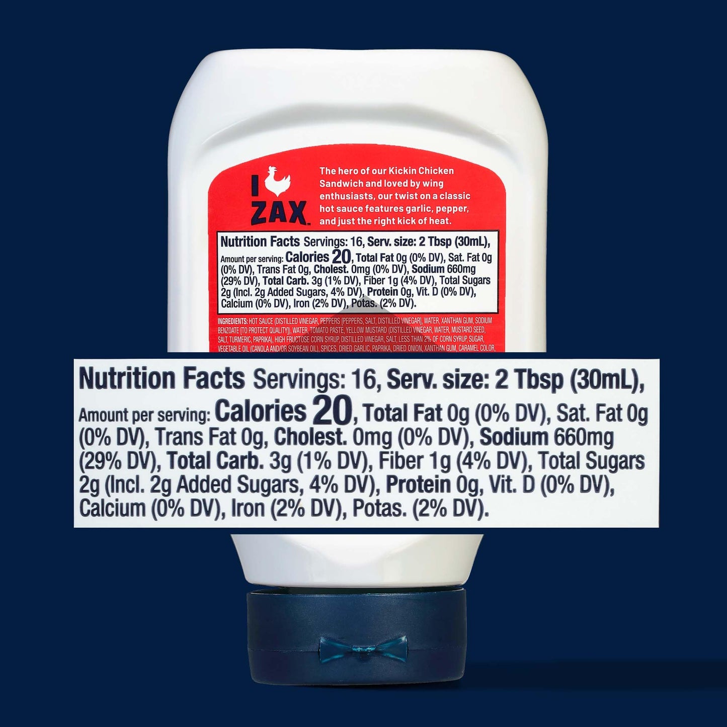 Zaxbys Tongue Torch Sauce - Hot Sauce, Zaxbys Sauce, BBQ Sauce, Wing Sauce, Dipping Sauce for Chicken Wings, Burgers, Barbecues, Fry Sauce, Spicy