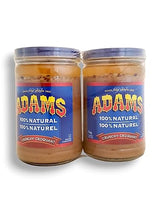 Adams 100% Natural Crunchy Peanut Butter, 2 Pack, 2x1kg/70.5 oz
