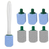 Lmuwecno Pumice Stone Toilet Stick,Pumice Chisel Sticks Cleaning,Pumice Stine Scrubber and Cleaner for Toilet Bowl,Bathroom,Kitchen,6Pcs Pumice Stone
