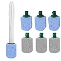 Lmuwecno Pumice Stone Toilet Stick,Pumice Chisel Sticks Cleaning,Pumice Stine Scrubber and Cleaner for Toilet Bowl,Bathroom,Kitchen,6Pcs Pumice Stone
