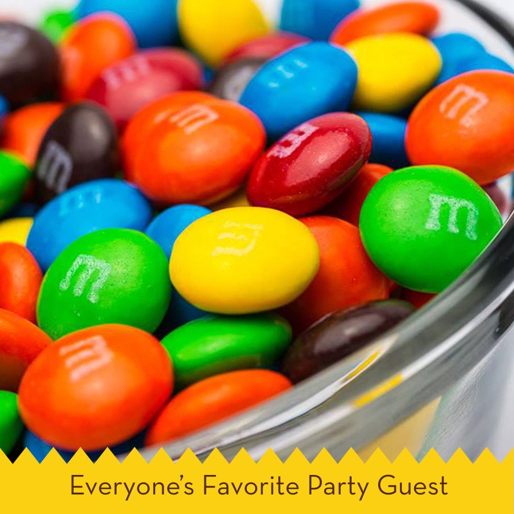 M&M Chocolate Candy - Dark Chocolate 19.2 OZ
