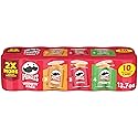 Pringles Potato Crisps Chips, Lunch Snacks, Variety Pack, 13.7oz Pack (10 Cans)