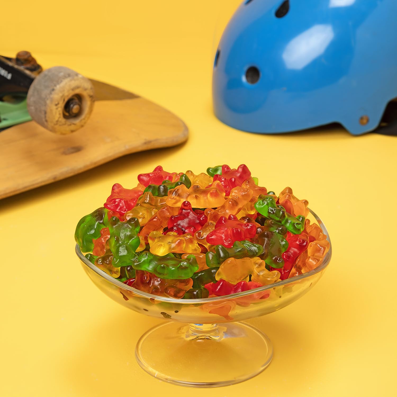 Kervan Candy Bebeto Gummy Bears - Fruity, Soft & Sweet Gummy Candy Bulk for Kids, Gift Snacks and Parties - Classic Bear Gummies Big Party Size Bag (5