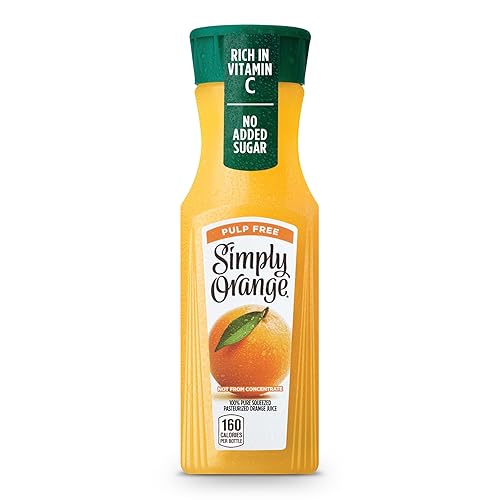 Simply Orange Juice Pulp Free, 11.5 Fl Oz Bottle
