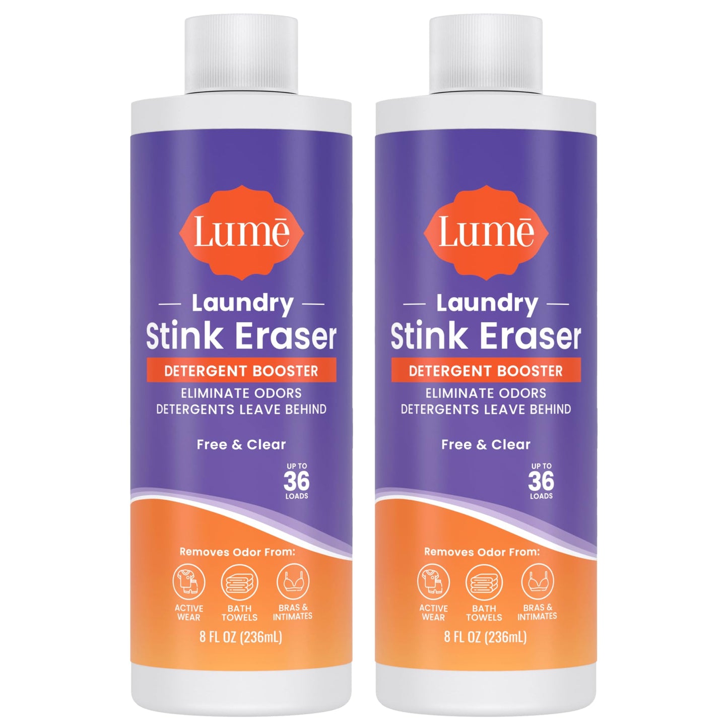Lume Laundry Stink & Stain Eraser - Detergent Booster & Sink Soak - Eliminates Body Odor In Clothes - Odor Blasting Enzyme Blend - Make Your Detergent