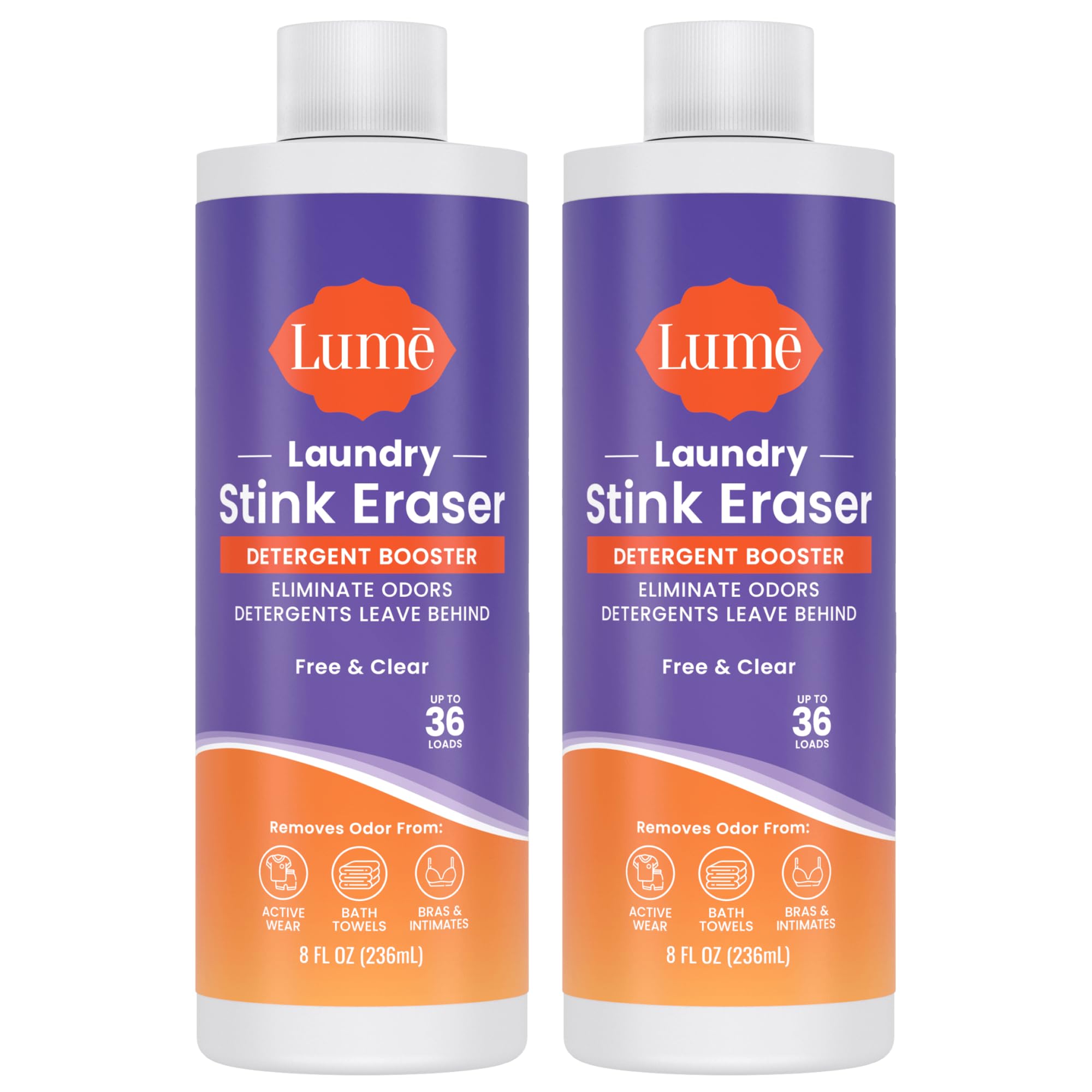 Lume Laundry Stink & Stain Eraser - Detergent Booster & Sink Soak - Eliminates Body Odor In Clothes - Odor Blasting Enzyme Blend - Make Your Detergent