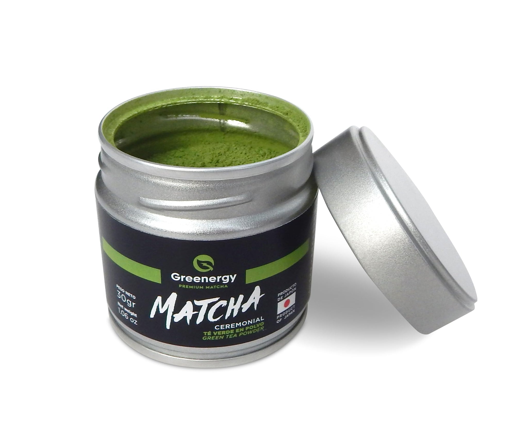Greenergy Ceremonial Matcha Green Tea Powder, Premium Japanese, 1.06 oz (30g)