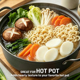 APEXY Sliced Korean Rice Cakes for Tteokguk Soup, Authentic Chewy Oval Rice Cake Slices, Gluten Free Korean Rice Cakes for Hot Pot, Stir Fry & Asian