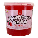 Bossen Bursting Boba Pure25 filled with a refreshing fruity liquid that creates a burst of flavor in your mouth Make in Taiwan 7.04 lb Each Pack (1