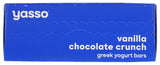 Yasso Vanilla Chocolate Crunch Frozen Yogurt Bars, 10.6 FZ