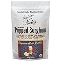 Nature Nate’s Popped Sorghum, Popcorn Alternative, Ghee Butter - Organic, Keto & Gluten Free, Healthy Snacks, Better Than Popcorn, Made in USA - 4.3