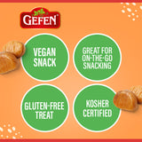 Gefen Organic Whole Peeled and Roasted Chestnuts, 3oz (24 Pack) | Chestnuts Peeled and Ready to Eat | Great for Cooking & Baking | Gluten Free |