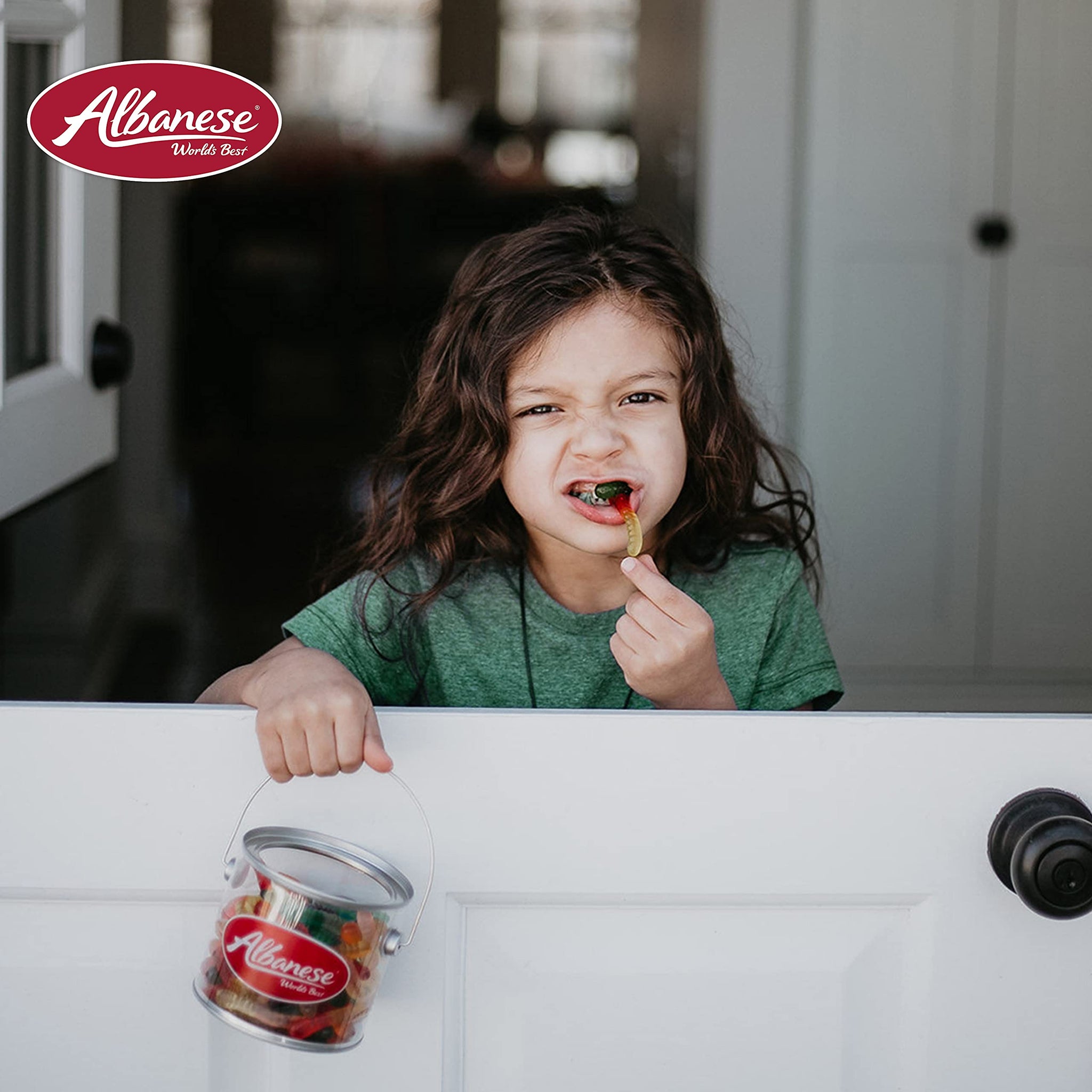 Albanese Wild Gummy Worms 5 LBS.