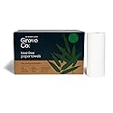 2-Ply Bamboo Paper Towels (12 Rolls, 140 Sheets Per Roll) - FSC Certified, Highly Absorbent Select-A-Size Sheets - Plastic-Free Packaging - Tree-Free