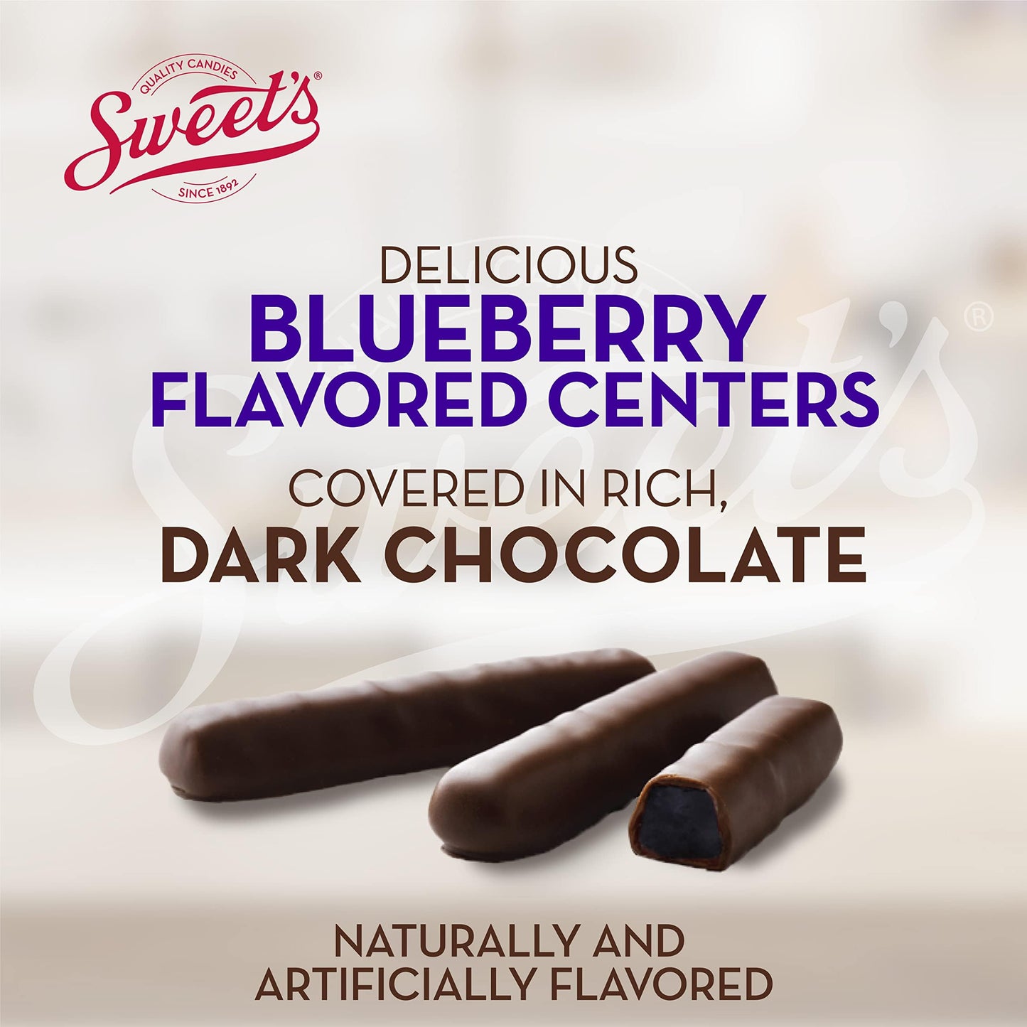 Sweet Candy Dark Chocolate Orange & Cherry Sticks - Chocolate Covered Candy - Orange & Cherry Flavors With Chocolate Coating - Old Fashioned Sweet
