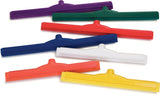 SPARTA 4156705 Plastic Floor Squeegee, Shower Squeegee With Double Foam For Window, Glass, Shower Door, Floor, Windshield, 18 Inches, Red, (Pack of 6)