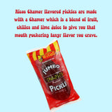 Chamoy Pickle Kit 4 Items - Deluxe Chamoy Pickle Set with Ricos Pickle, Lucas Skwinkles Salsagheti Mexican Candy Strings, Chamoy Powder & Sauce, Lucas