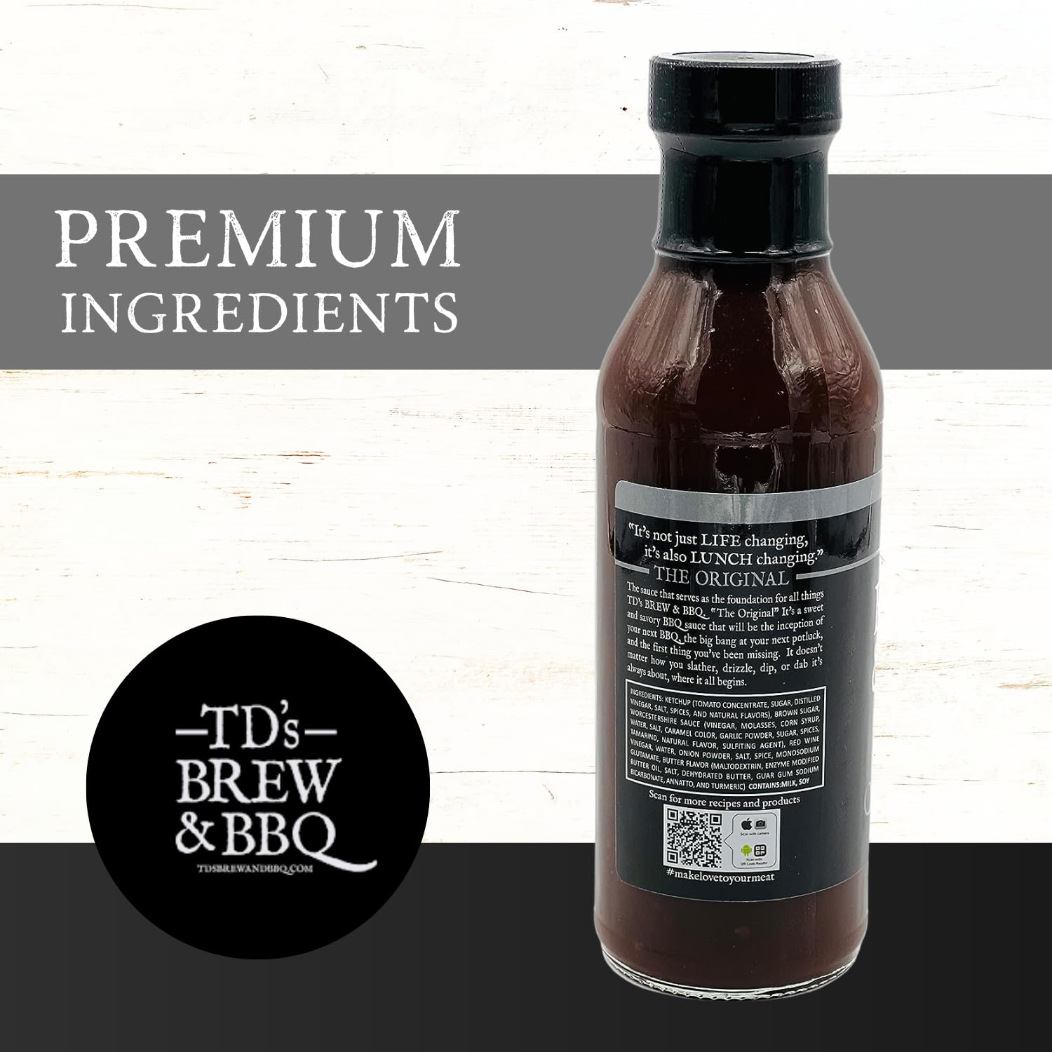 TD's Brew & BBQ "The Original" Sauce