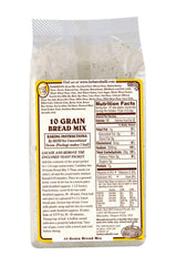 Bob's Red Mill Bread Mix, 10 Grain With Yeast Packet, 19 Ounce (Pack of 2)