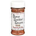 Bone Suckin' Steak Seasoning & Rub, 5.8 Oz - Grilling Rub, Dry Beef Rub, For Oven, Grilling & Pan Searing - Gluten-Free, Non-GMO, Sugar Free,Kosher