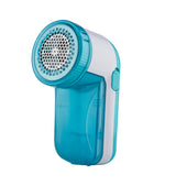 True & Tidy, Portable Fabric Shaver, Safely Removes Lint, Fabric Fluff and Fuzz Balls from All Types of Garments & Fabrics, LR-03, Aqua (Batteries not