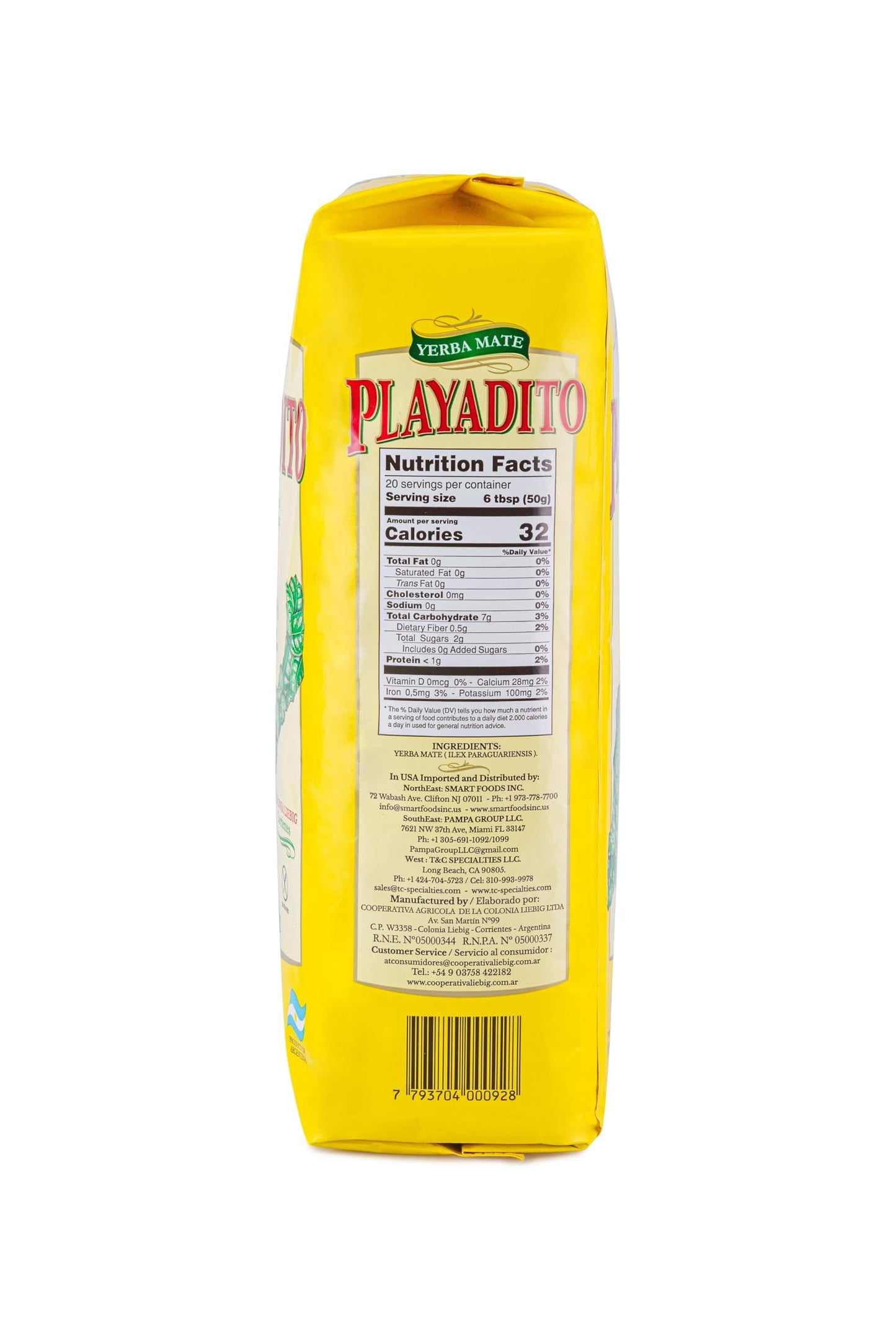 Yerba Mate Playadito 1000g