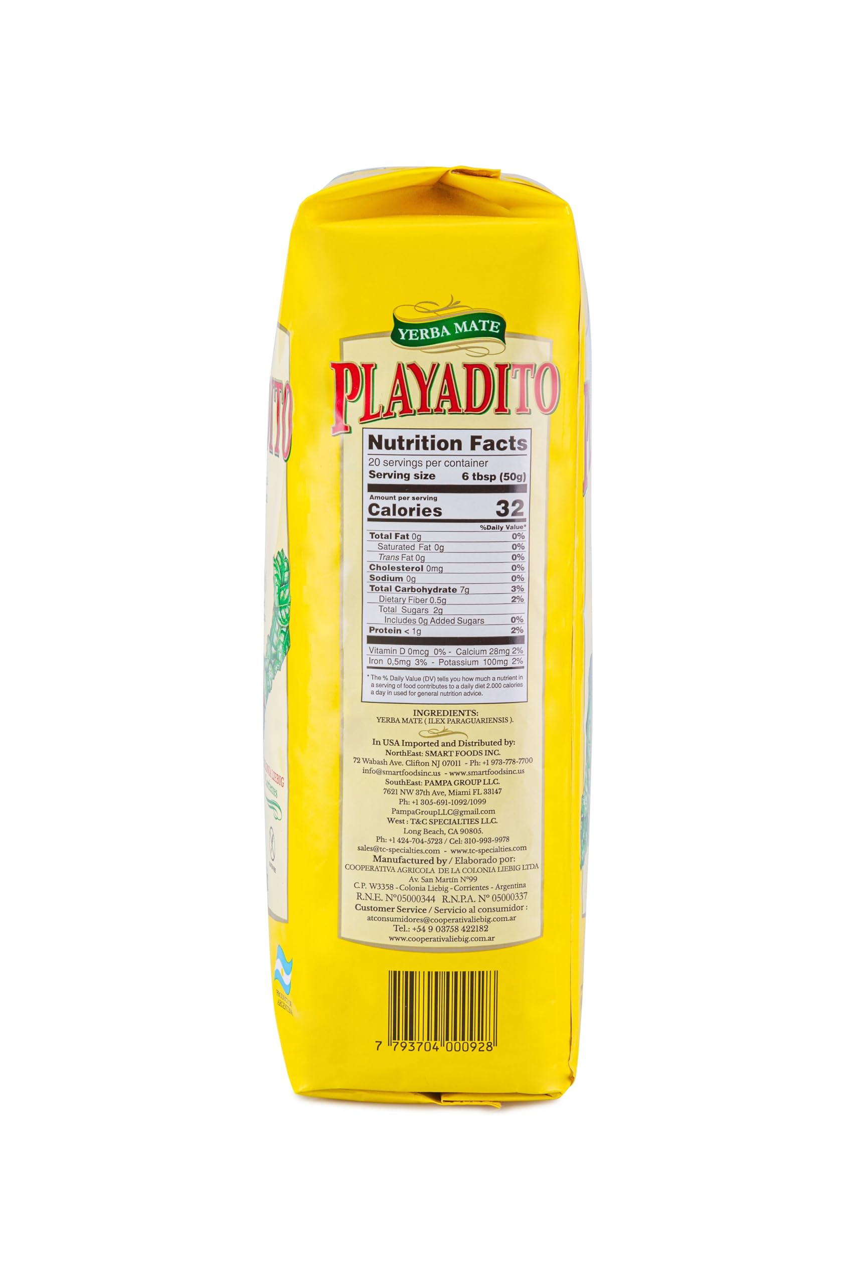 Yerba Mate Playadito 1000g