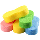 Temede 5-Pack Car Wash Sponges, 9.1" x 4.3" x 2.4" Large Sponges, Extra Thick Foam Kit for All-Purpose Cleaning, Ideal Washing Sponges for Kitchen
