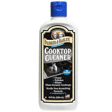Parker & Bailey Cooktop Cleaner - Non-Scratch Formula for Glass and Ceramic Stovetops, Removes Grease and Residue, Restores Shine, 8 oz