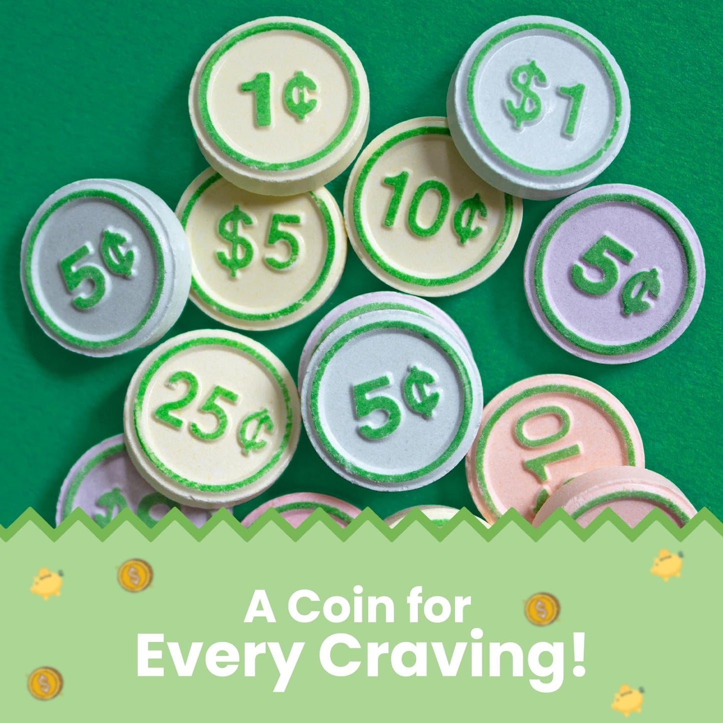 Smarties Candy Monies - Assorted Flavor Bulk Candy Rolls - Gluten Free & Vegan Delight - Classic Sweetness from Family Owned Since 1949 Peanut Free