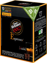 Caffe Vergnano Nespresso Napoli Capsules 3 Boxes X 10 capsules each box