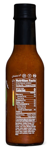 Grandma's Trini Pepper Sauce - Hot Heat Hot Sauce - Vegan - Gluten Free - Non-GMO - Low Sodium - Low Carb - Fabulous Flavor and Kick - Woman Owned
