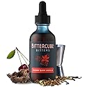 Bittercube Cherry Bark Vanilla Cocktail Bitters, 2 oz - Wild Cherry Bark, Vanilla Bean & Spice - Perfect for Old Fashioned, Manhattan, Whiskey Sour