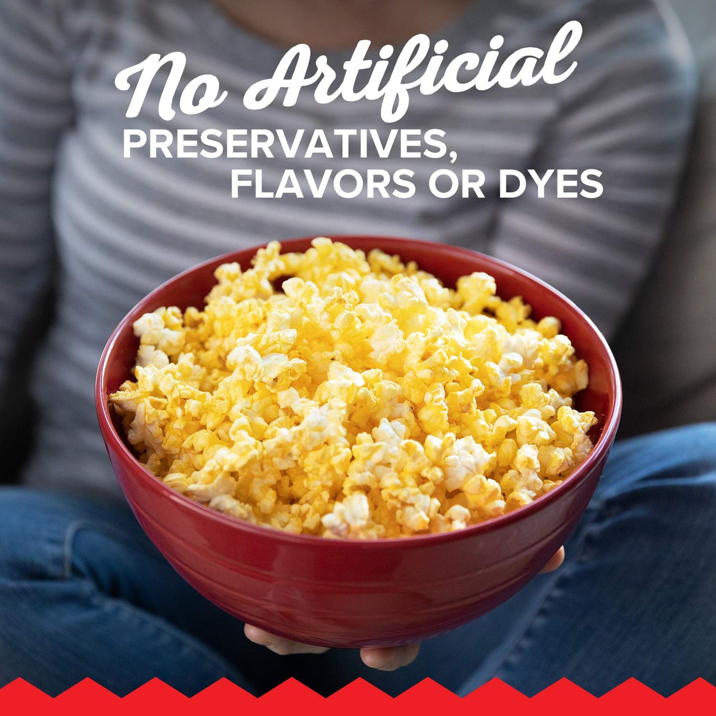 Orville Redenbacher’s Microwave Popcorn, Ultimate Butter Flavor, 3g Fiber Per Serving, 3.29 oz., 6-Count