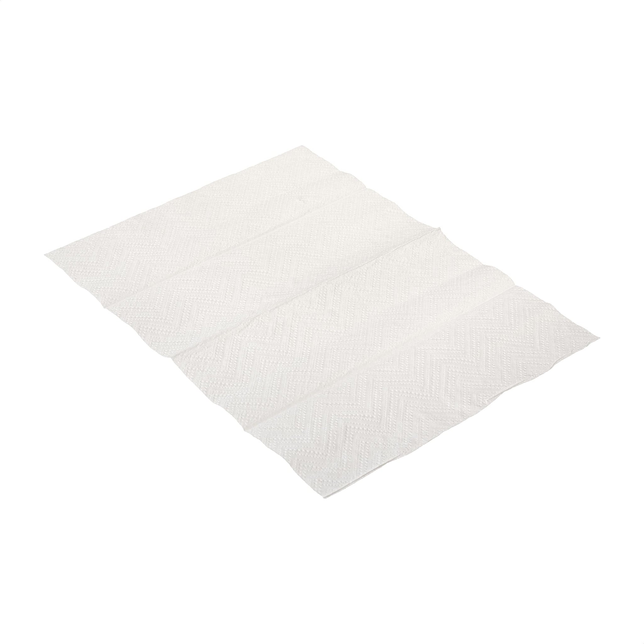 AmazonCommercial 2-Ply White XL Multifold Paper Towels, Absorbent, Compatible with Universal Dispensers, FSC Certified, 115 Sheets per Pack (16 Packs)