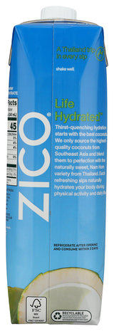 Zico - Pure Premium Coconut Water Natural - 1 Liter