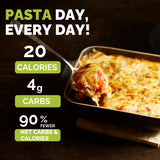Palmini Low Carb Lasagna | 4g of Carbs | As Seen On Shark Tank | (12 Ounce - Pack of 1)