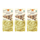 Tere e Tradizionni Organic Timilia/Tumminia Low-Gluten Index Semi-Whole Wheat Busiate Pasta - Ancient Grains Grown in Sicily Italy - Al Dente Texture