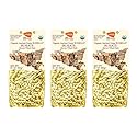 Tere e Tradizionni Organic Timilia/Tumminia Low-Gluten Index Semi-Whole Wheat Busiate Pasta - Ancient Grains Grown in Sicily Italy - Al Dente Texture