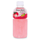 Mogu Mogu Fruit Juice with Nata De Coco, 10.82 oz (Pack of 24) (Lychee)