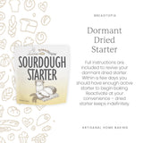 Breadtopia Sourdough Starter | Made from Organic & Non-GMO Ingredients | Easy to Follow Instructions | Make Homemade Sourdough Bread | Sour Dough