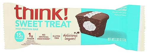 Think! Chocolate & Creme Cupcake Protein Bar, 2.01 OZ