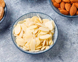 Food to Live - Blanched Sliced Almonds, 8 Ounces Thinly Sliced Raw Blanched Almonds, Vegan, Keto, Kosher, Bulk. High in Vitamin E, Riboflavin. Great