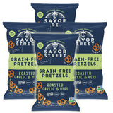 Savor By Susie Garlic & Herb Grain Free Pretzels, 5 OZ