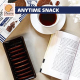 Biscuiterie De L Abbaye, Cookie Pierre French Butter Milk Chocolate, 4.76 Ounce