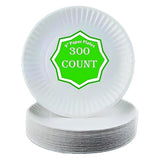 Perfect Stix Paper Plate by Kitchen Essentials, 9" (Pack of 300)